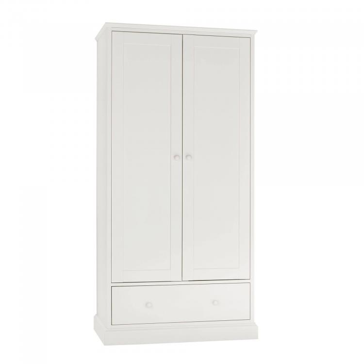 Bentley Designs - Ashby White Double Wardrobe