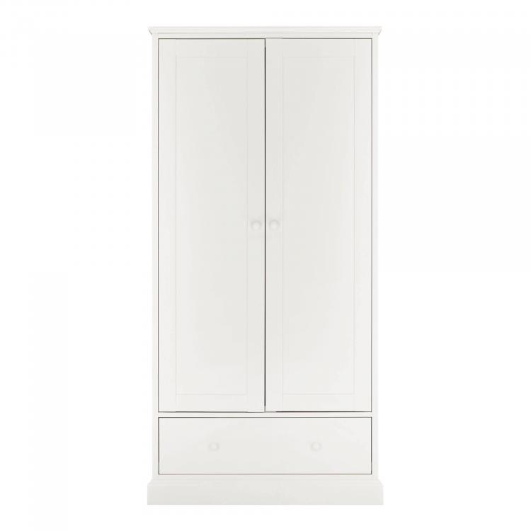 Bentley Designs - Ashby White Double Wardrobe