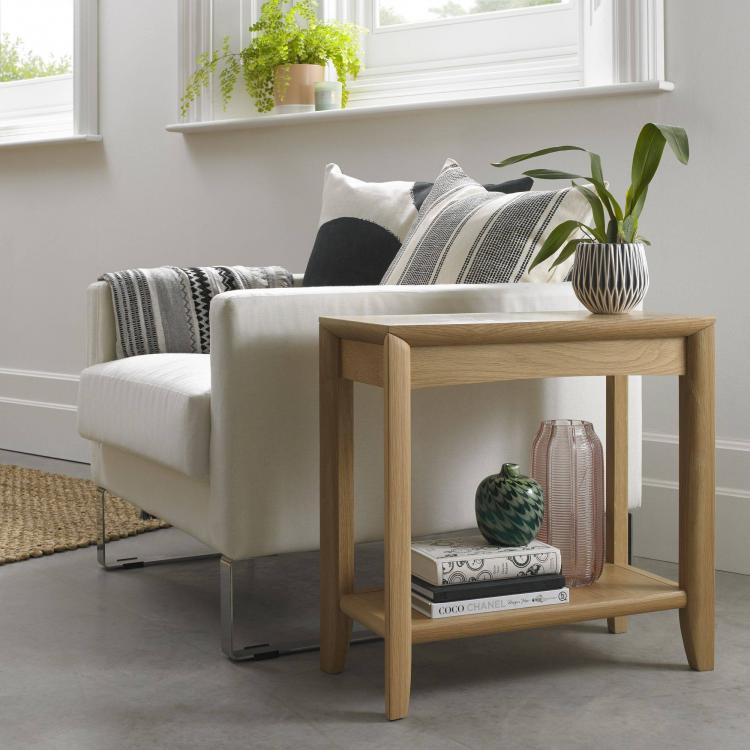 Bentley Designs - Bergen Oak Side Table 8101-03