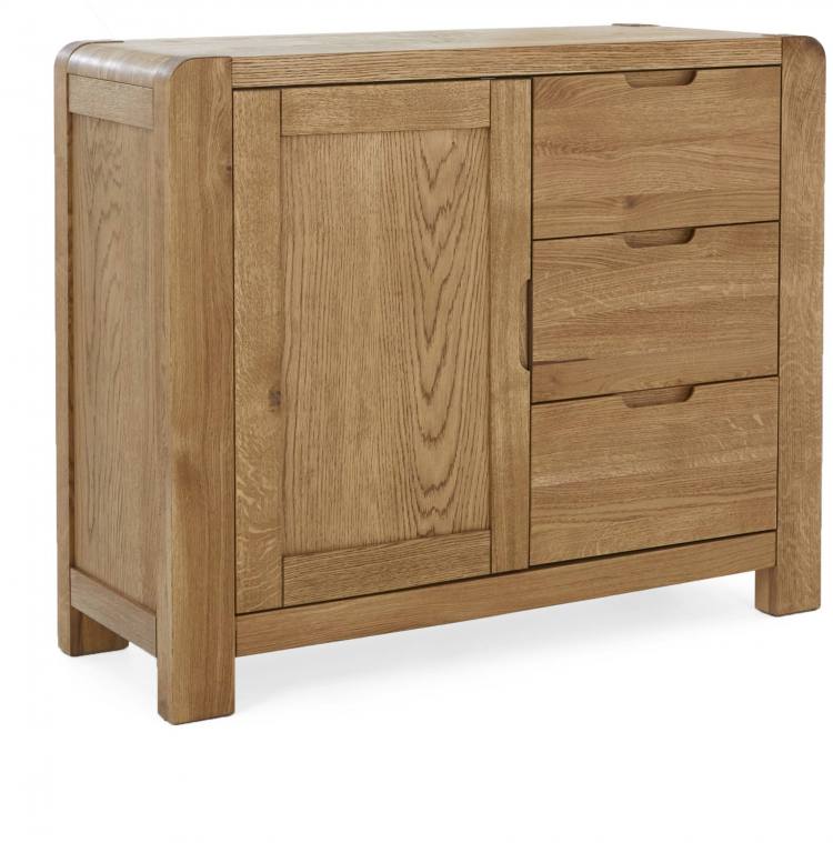 Bergen Oak Small Sideboard 