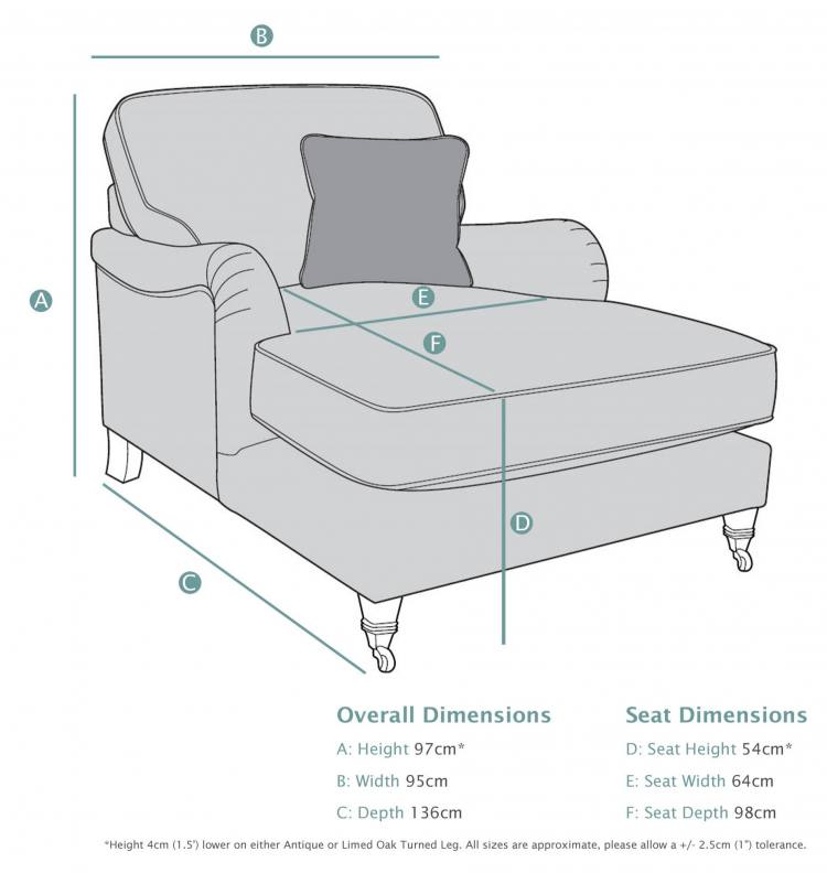 Buoyant Beatrix Louger Chair dimensions