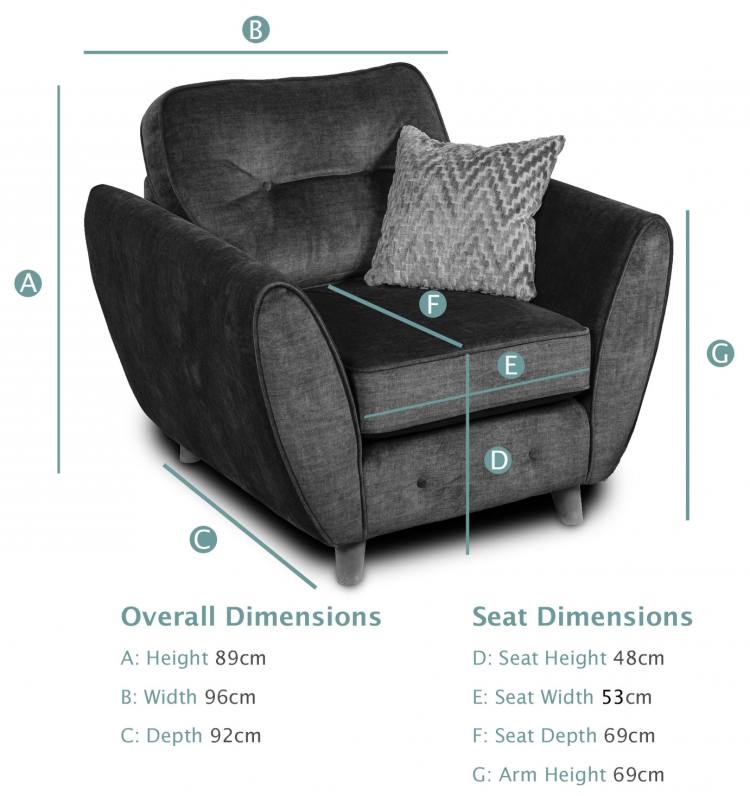 GFA Holborn Chair dimensions