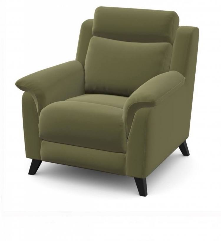 Kenzie chair shown in Tara Oregano fabric 