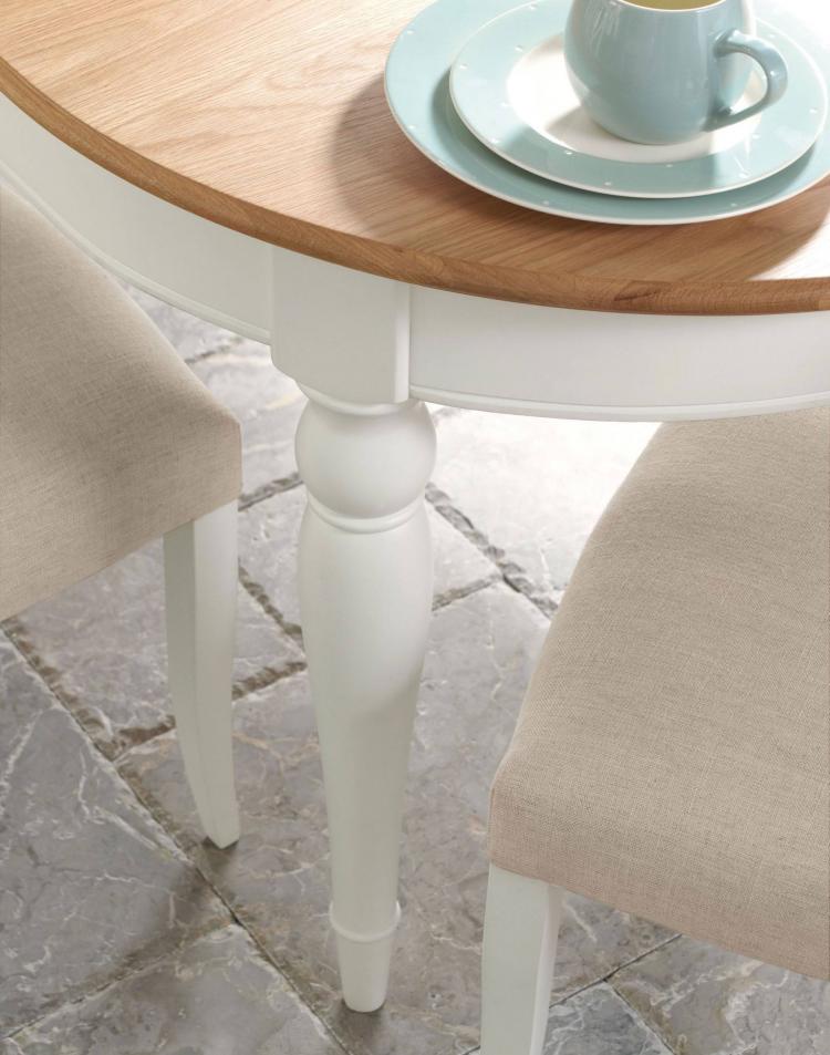 Bentley Designs Two Tone Dining Table